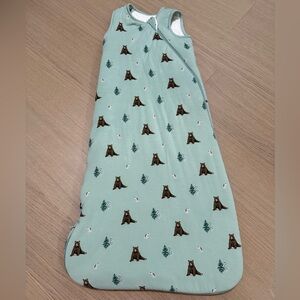 Kyte BABY Sleep Sack  2.5 Tog with Bear and Tree Print - Mint Green
